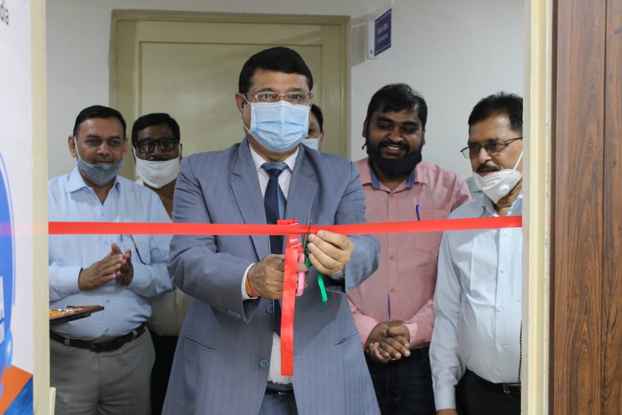 Shri Naveen Tomar, the Surveyor General of India inaugurated the NMCG Production Centre developed in Geodetic & Research